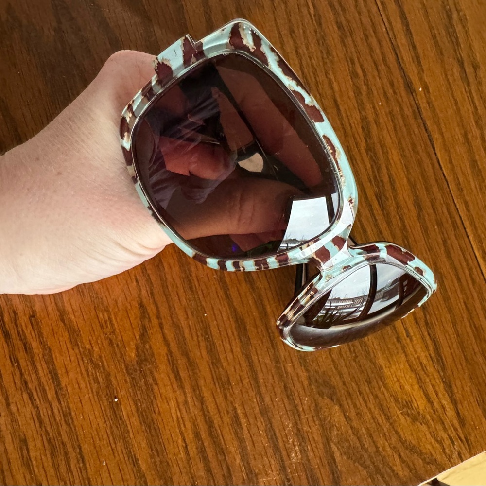 Dior Women's Sunglasses - Brown and Blue